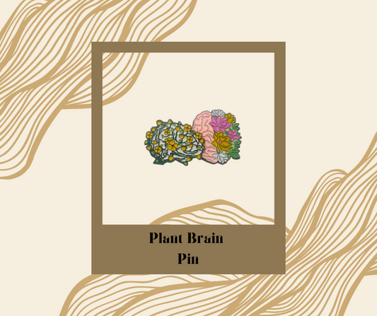 Plant Brain Pin